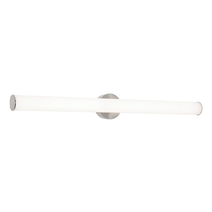 AFX Lighting Leia 1 Light 36" Vanity, Satin Nickel/Frosted - LIAV3604LAJUDSN