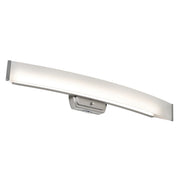 AFX Lighting Layla 1Lt 33" LED Vanity Light, Nickel/Frosted - LYLV3205LAJD1BN