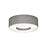 AFX Lighting Montclair 1 Light LED Flush Mount, Grey/Grey