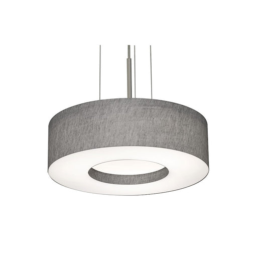 AFX Lighting Montclair 1 Light LED Pendant, Nickel/Grey