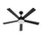 AFX Lighting Maddox 1Lt 52" 5 Blade LED Ceiling Fan, BK/FR - MDXN525LACBKBK-WS