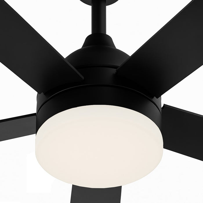 AFX Lighting Maddox 1Lt 52" 5 Blade LED Ceiling Fan, BK/FR