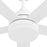 AFX Lighting Maddox 1Lt 52" 5 Blade LED Ceiling Fan, WH/FR