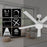 AFX Lighting Maddox 1Lt 52" 5 Blade LED Ceiling Fan, WH/FR