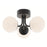 AFX Lighting Metropolitan 15" LED Semi-Flush Mount