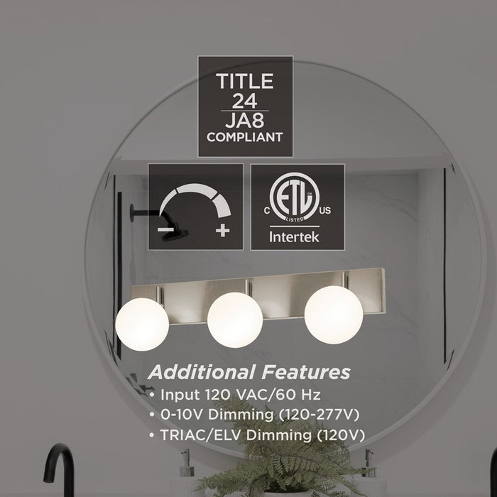 AFX Lighting Metropolitan 30" LED Vanity