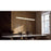 AFX Lighting Miami 1Lt Linear Pendant, Antique Brass/White