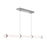 AFX Lighting Miami 1Lt Linear Pendant, Polished Chrome/White - MIAP0348LAJUDPC