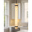 AFX Lighting Miami 1 Light 24" Pendant, Black/White