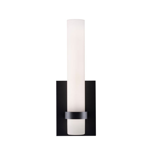 AFX Lighting Miami 1 Light Sconce, Black/White - MIAS0513LAJUDBK