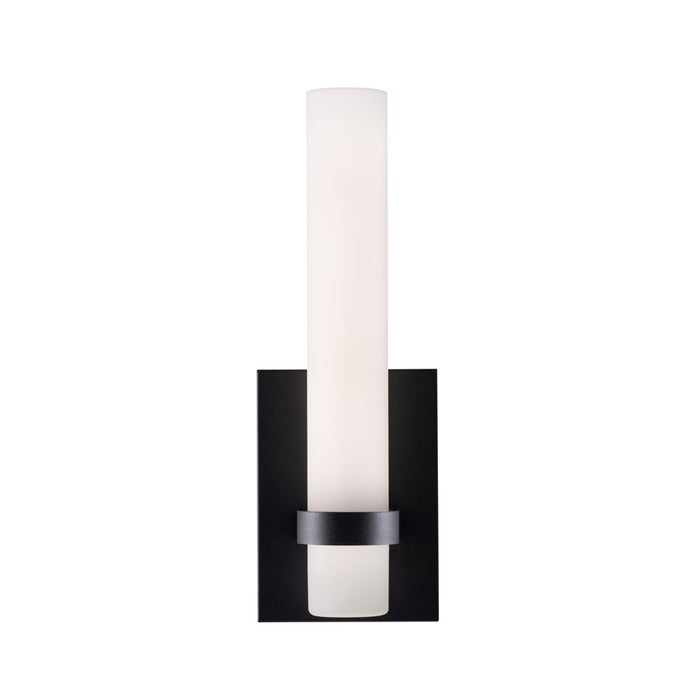 AFX Lighting Miami 1 Light Sconce, Black/White - MIAS0513LAJUDBK