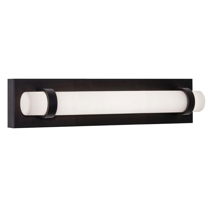 AFX Lighting Miami 1 Light 18" Vanity, Black/White