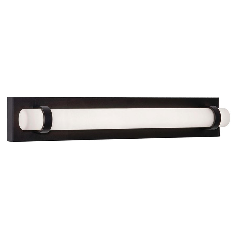 AFX Lighting Miami 1 Light 24" Vanity, Black/White