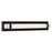 AFX Lighting Miami 1 Light 24" Vanity, Black/White
