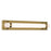 AFX Lighting Miami 1 Light 24" Vanity, Antique Brass/White