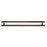 AFX Lighting Miami 1 Light 36" Vanity, Black/White - MIAV3604LAJUDBK