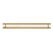 AFX Lighting Miami 1 Light 36" Vanity, Antique Brass/White - MIAV3604LAJUDLB