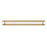 AFX Lighting Miami 1 Light 36" Vanity, Antique Brass/White - MIAV3604LAJUDLB