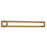 AFX Lighting Miami 1 Light 36" Vanity, Antique Brass/White
