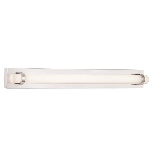 AFX Lighting Miami 1 Light 36" Vanity, Polished Chrome/White