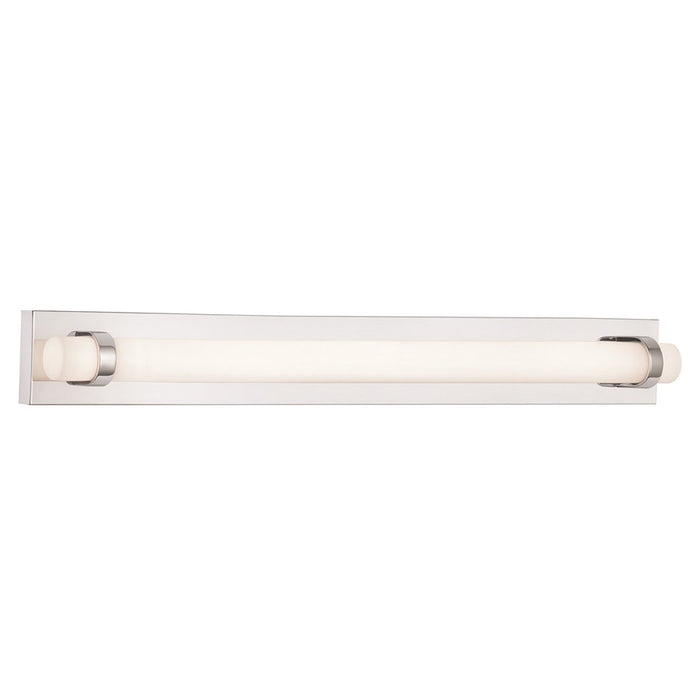 AFX Lighting Miami 1 Light 36" Vanity, Polished Chrome/White