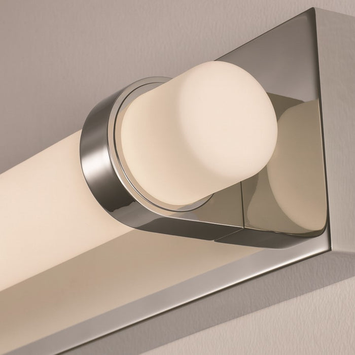 AFX Lighting Miami 1 Light 36" Vanity, Polished Chrome/White
