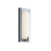 AFX Lighting Mesa 1 Light Sconce, Satin Nickel/Clear, White - MSAS0512LAJUDSN