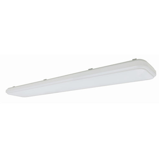AFX Lighting Nimbus 1 Light 48" Flush Mount, White/White - NMBL104843L40EN