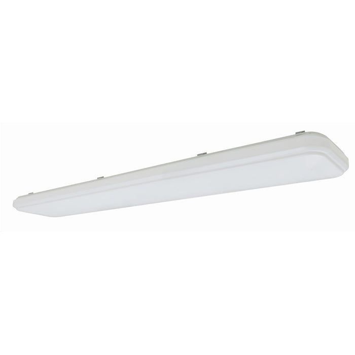 AFX Lighting Nimbus 1 Light 48" Flush Mount, White/White - NMBL104843L40EN