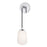 AFX Lighting Olivia 1Lt 14" LED Wall Sconce, Chrome/White - OLIS0514LAJUDPC