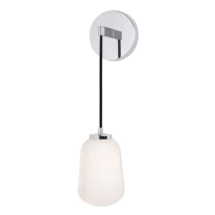 AFX Lighting Olivia 1Lt 14" LED Wall Sconce, Chrome/White - OLIS0514LAJUDPC