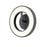 AFX Lighting One 1Lt 10" LED Wall Sconce, Black/White - ONES1010LAJUDBK