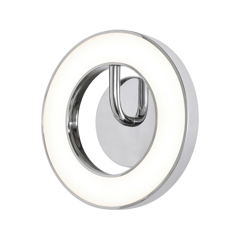 AFX Lighting One 1Lt 10" LED Wall Sconce, Chrome/White - ONES1010LAJUDPC