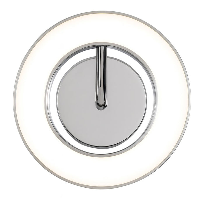 AFX Lighting One 1Lt 10" LED Wall Sconce, Chrome/White