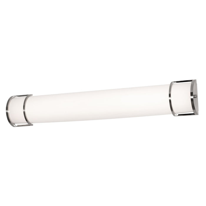 AFX Lighting Pacific 1LT LED 48" Linear Vanity, Nickel/White - PCV483400L30SN