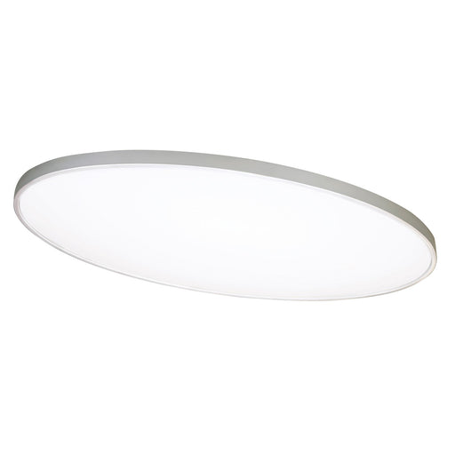 AFX Lighting Ideal 32'' Oval 1Lt LED Flush Mount, Nickel/White