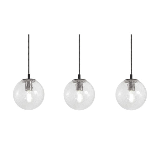 AFX Lighting Palla Light Black Pendant, Black/ - PLAP07MBBKLNR3