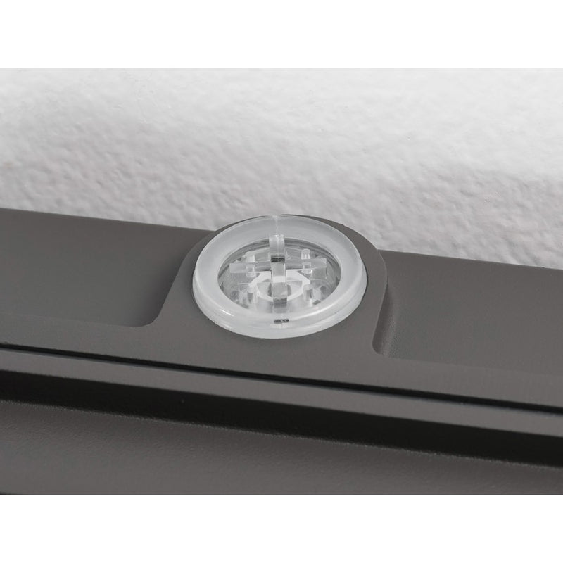 AFX Lighting Poly 1 Light 11" Outdoor Wall Light, Bronze/Clear
