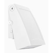 AFX Lighting Poly 1 Light 11" Outdoor Wall Light, White/Clear - POLW0911LAJD2WH