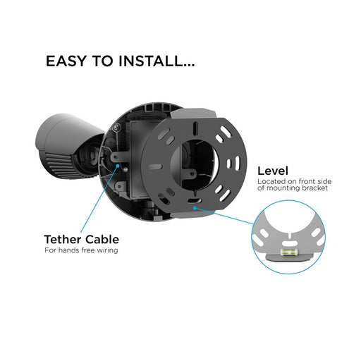 AFX Lighting Pratt 2LT 5'' Outdoor LED Sconce, Black/Black