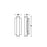AFX Lighting Path 1Lt 18" LED Outdoor Sconce, Black/Frosted