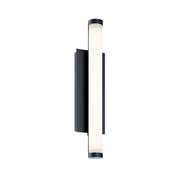 AFX Lighting Path 1Lt 24" LED Outdoor Sconce, Black/Frosted - PTHW0624LAJUDBK