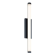 AFX Lighting Path 1Lt 36" LED Outdoor Sconce, Black/Frosted - PTHW0636LAJUDBK