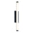 AFX Lighting Path 1Lt 36" LED Outdoor Sconce, Black/Frosted - PTHW0636LAJUDBK