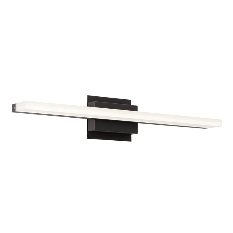 AFX Lighting Ramona LED 1 Light Wall Sconce, Black/White