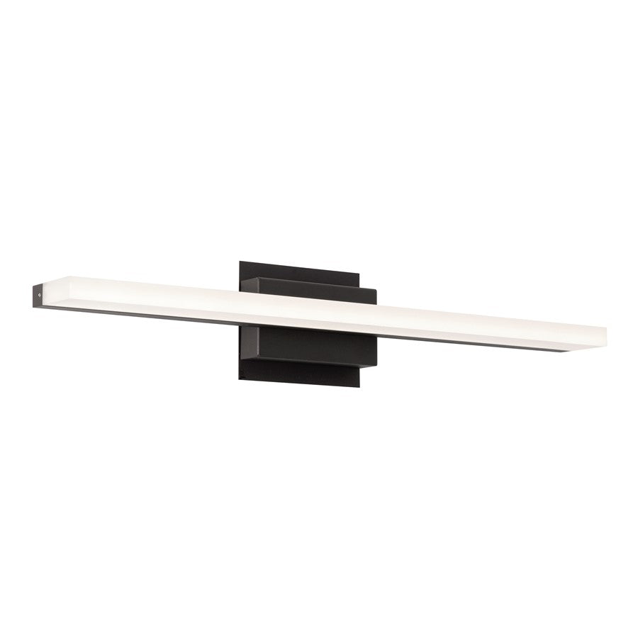 AFX Lighting Ramona LED 1 Light Wall Sconce, Black/White