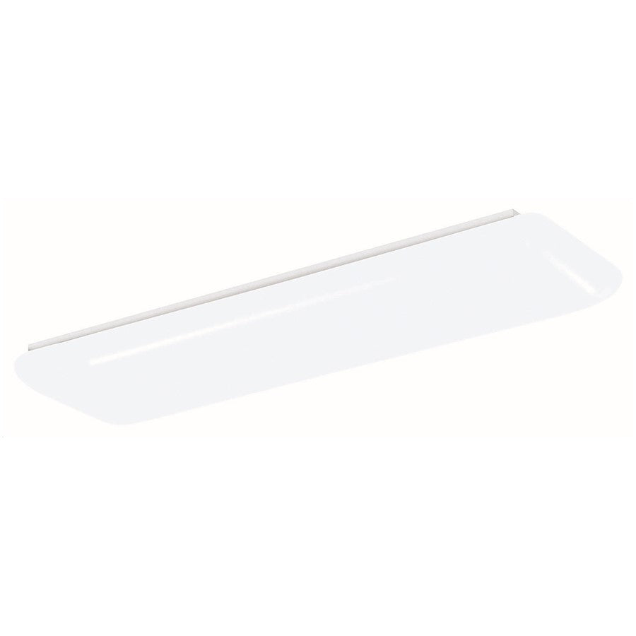 AFX Lighting Rigby 2LT 51" Narrow Floating Cloud Flush, 120V/White - RC232R8