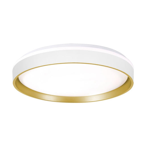 AFX Lighting Rana 1LT LED 19" Flush, White/5CCT/120V/Frosted - RNAF19LAJD1WH