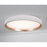 AFX Lighting Rana 1LT LED 19" Flush, White/5CCT/120V/Frosted