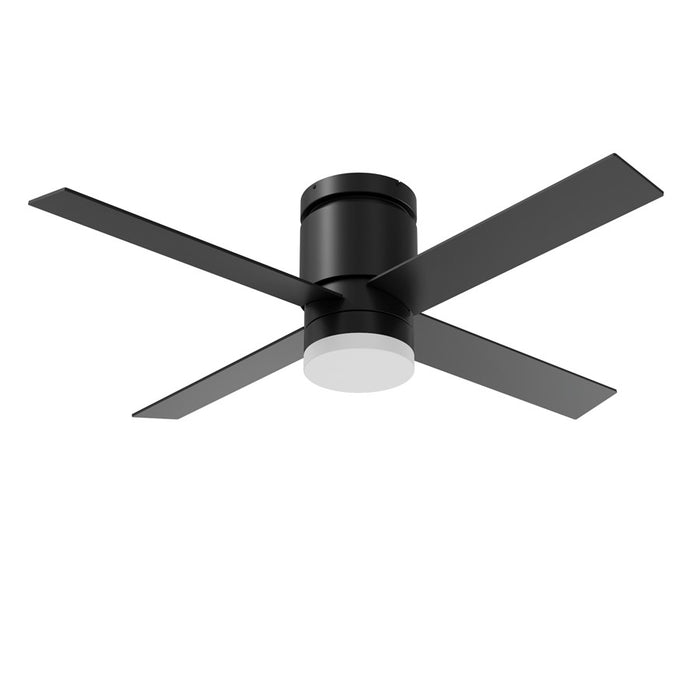 AFX Lighting Ross 1Lt 52" 4 Blade LED Ceiling Fan, BK/FR - RSSN524LDCBKBK-WS